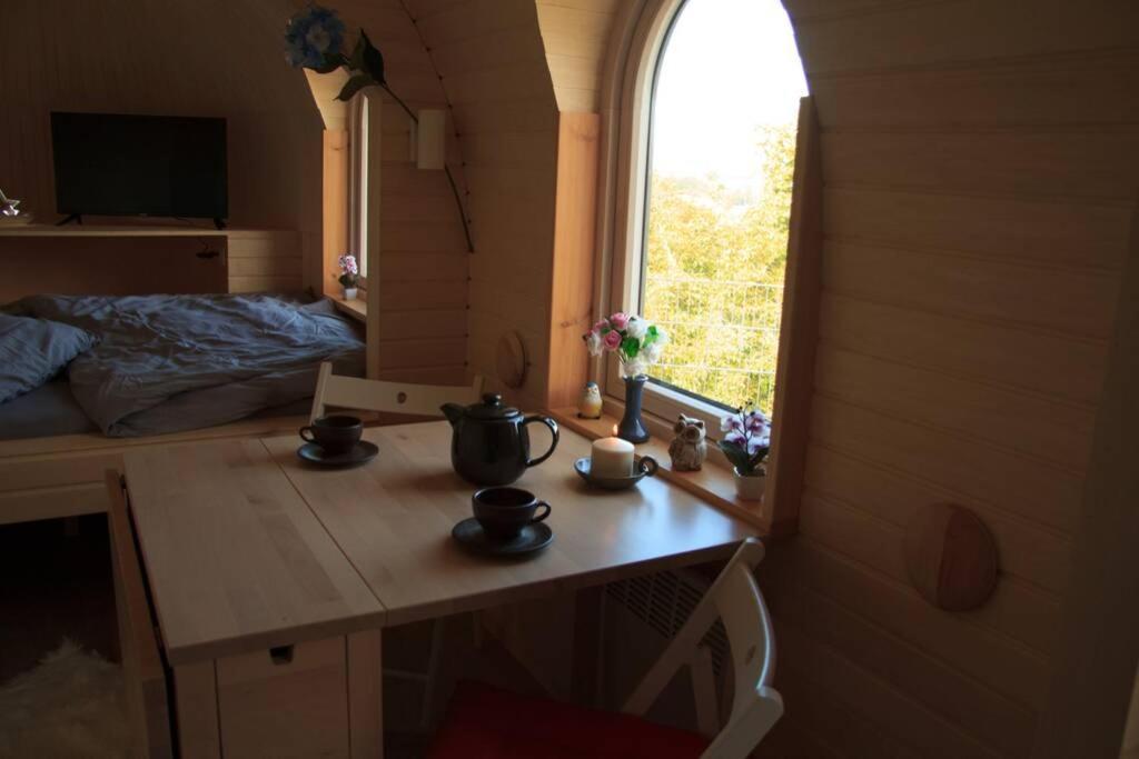 Schmidis Igluhuts Im Pfaffenwinkel - Tiny House 2 Lägenhet Apfeldorf Exteriör bild